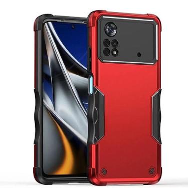 Imagem de Para Galaxy Z Flip 4 5G Armor Phone Case Slim Fit Protection Back Cover para Samsung Galaxy Z Flip 3 Case Coque,red,para Galaxy Z Flip 3