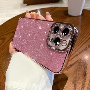 Imagem de Capa macia com papel brilhante, rosa, para Xiaomi Redmi Note 13, 13R, 12, 12T, 11, 11T Pro Plus, 12 Turbo, 5G, 4G, 12S e 11S