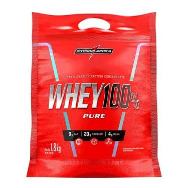 Imagem de Whey 100% Pure Refil (1,8kg) - Sabor: Baunilha - Integralmédica