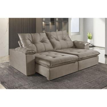 Imagem de Sofa Retratil e Reclinavel 5 Lugares M-194 2,90m Molas Ensacadas Pillow Top Estofados Martins