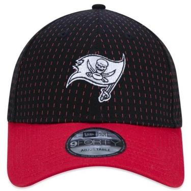 Imagem de BONÉ NEW ERA 940 TAMPA BAY BUCCANEERS CORE PRETO VERMELHO-Masculino