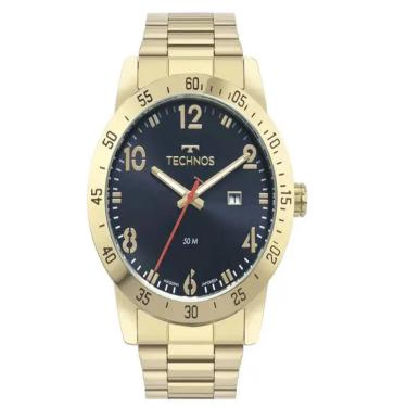 Imagem de Relógio Technos Masculino Militar Dourado - 2115Nar/1A