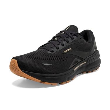 Imagem de Brooks Tênis de corrida masculino Adrenaline GTS 23, Preto/creme/biscoito, 7 Wide