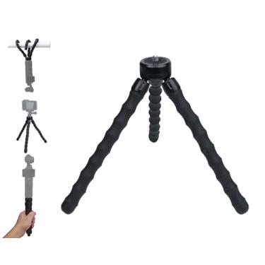 Imagem de Mini tripé flexível para mesa, tripé compacto, compatível com DJI Pocket 3, câmera de ação, GoPro Hero, Insta360 X5 X3 X4