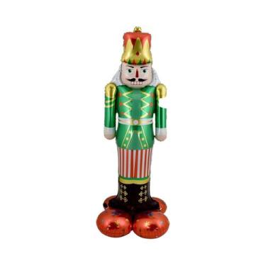 Imagem de Suporte para Decorações de Natal - Papai Noel, Boneco de Neve, Rena e 