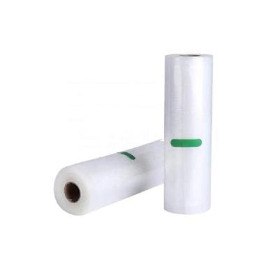 Imagem de Kit 2 Rolo Plástico Seladora vácuo 25cm 5mts Gofrado Transp. - ATMX