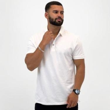 Imagem de Camisa Polo Dudalina Slim com Botão Manga Curta Masculina-Masculino