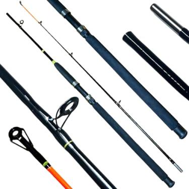 Imagem de VARA PARA MOLINETE MACIÇA POP FISHING DX S-702H 7'0" (2.13M) - 15-30LB - 2 PARTES - PESCA PESADA