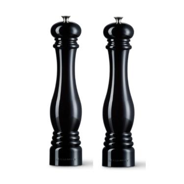 Imagem de KIT LE CREUSET MOEDORES DE PIMENTA E SAL EM PLÁSTICO ABS 30CM BLACK ONYX