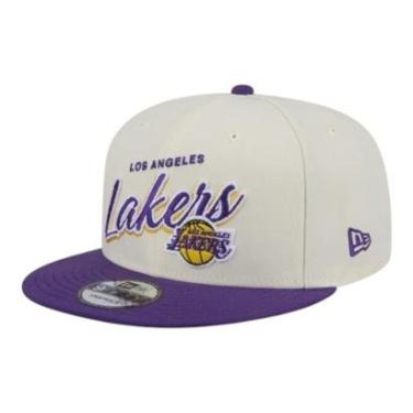 Imagem de Boné New Era Aba Reta 950 NBA Lakers 2Tone Script-Masculino