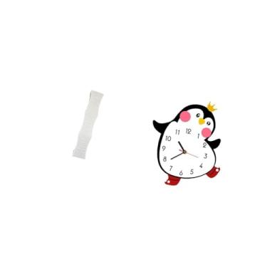 Imagem de Fenteer Abajur de Chão em Formato de Pinguim de Desenho Animado para Sala de Estar E Quarto. Lindo Abajur de Madeira Multifuncional para Decoração de Casa.