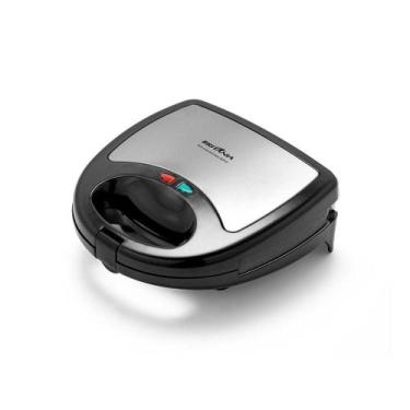 Imagem de Grill E Sanduicheira Britânia BGR30 3 Chapas 750W 220V, Preto, 220V