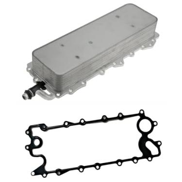 Imagem de Refrigerador de óleo do motor LR010754 com junta LR010770 Compatível com Land Rover Discovery LR4 Range Rover Sport/Velar, Jaguar XE XF XJ XK F-Pace F-Type 3.0L V6 V8