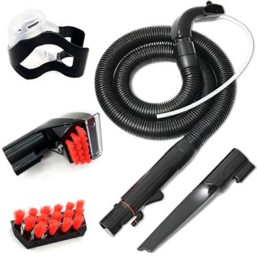 Imagem de Mangueira de substituição flexível atualizada para aspirador de carpete Bissell Little Green & SpotClean, para séries 2694, 2513, 5207, 4720M com escova resistente de manchas de 7,6 cm, escova de
