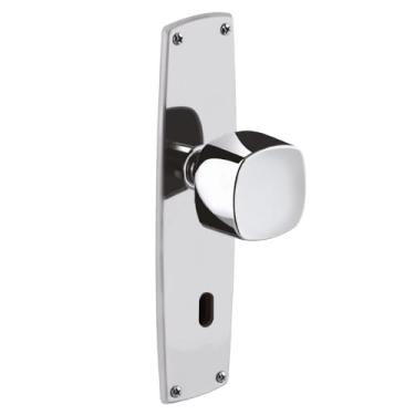 Imagem de Fechadura interna classic espelho 55mm inox polido Alianca