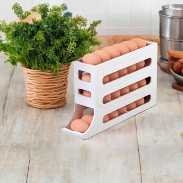 Imagem de Organizador Dispenser para Ovos 30 Unidades Geladeira