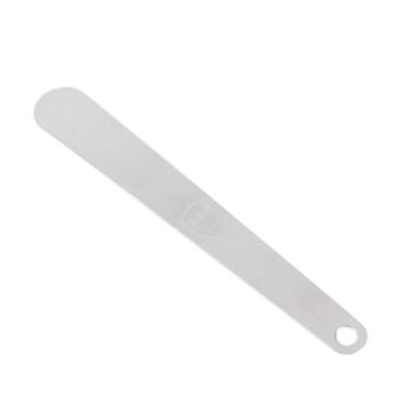 Imagem de Aramox Colheres Planas de Aço Inoxidável para Utensílio de Cozinha, Bolinhos de Design de Alça Longa Colher de Enchimento Fácil de Segurar e Armazenar para Cozinhas Domésticas (SILVER)