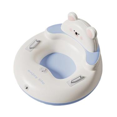 Imagem de menolana Boia de neve com alças, trenó inflável e reforçado para adultos e crianças, ideal para esportes aniversários, Branco