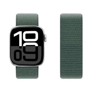 Imagem de Pulseira De Nylon Para Apple Watch 44mm 40mm 45mm 41mm 42mm 38/45mm Br