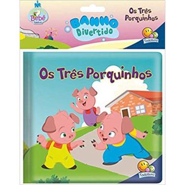 Imagem de Livro De Banho - Banho Divertido - Os Tres Porquinhos