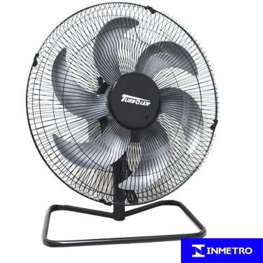 Imagem de Ventilador Mesa Chão 50cm 200W Industrial Turbo Turbão 6 Pás Vitalex OM50FP220 Preto