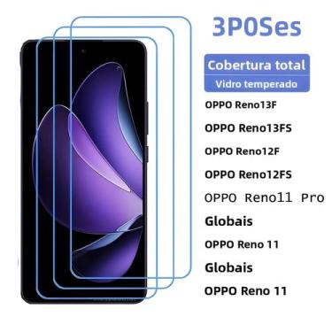 Imagem de Protetor De Tela De Vidro Temperado Para Oppo Reno 13 FS 13F 4G 5G 12 
