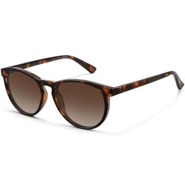 Imagem de Gafas de Sol Fozono Clásicas Redondas Polarizadas para Mujer UV400