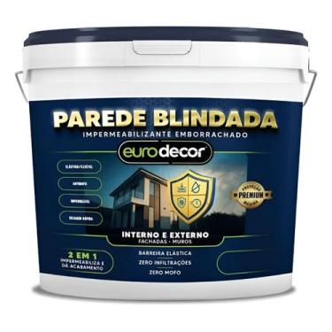 Imagem de Tinta Impermeabilizante Parede Blindada Eurodecor 1kg Gelo