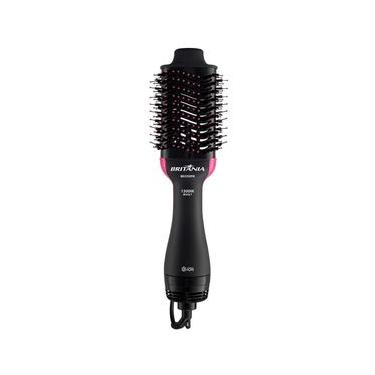 Imagem de Escova Secadora Britânia BEC02PR Cabo Giratório Bivolt 1300W - Preta e Rosa