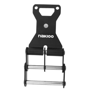 Imagem de MotiveTech Fivela de cinto de ferramentas, clipe de cinto, acessório portátil, fácil de instalar, fixador de liberação rápida para carpinteiros, eletricistas e, Preto 60mm