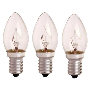 Imagem de Lampada Chupeta E14 7W 127V Clara Kit com 3 Unidades - KIAN