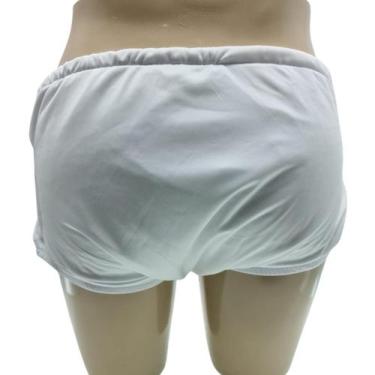 Imagem de Shorts de Piscina Reutilizável Infantil e Juvenil - Sensii, 16, Branco