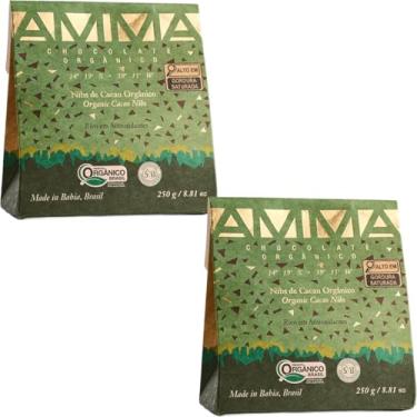 Imagem de Kit 2 Nibs de Cacau Orgânico Amma 250g