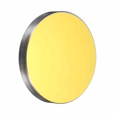 Imagem de HARFINGTON 19,05 mm Lente reflexiva Si banhado a ouro espelho laser CO2 espelhos de lente laser para 60-300W CO2 gravação a laser máquina de corte cortador de gravador