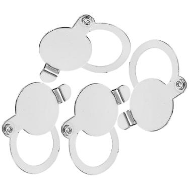 Imagem de DOITOOL 4 peças de capa de olho mágico de porta de privacidade para visualizador de porta frontal capas de olho mágico para apartamento doméstico