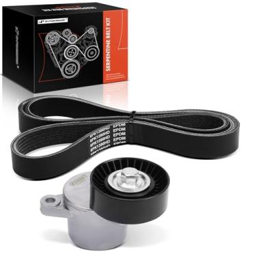 Imagem de A-Premium Kit de transmissão de correia serpentina do motor compatível com Ford Transit-150 2015, Transit-150 2018-2019, Transit-250, Transit-350, Transit-350 HD e Starcraft Bus Starlite - DOHC V6