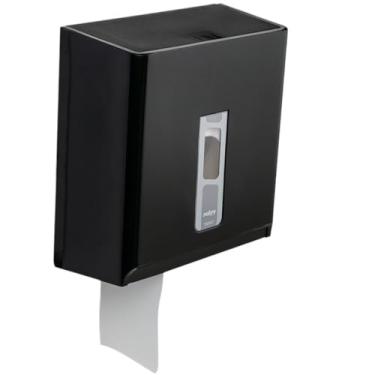 Imagem de Nobre RollMax Pro – Dispenser para Papel Higiênico Rolão 300 a 500m Preto