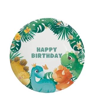 Imagem de CWPJUNDGP Festa de aniversário, copos de papel, pratos de papel, festivais descartáveis locais de festa temática, atmosfera de decoração, utensílios de mesa