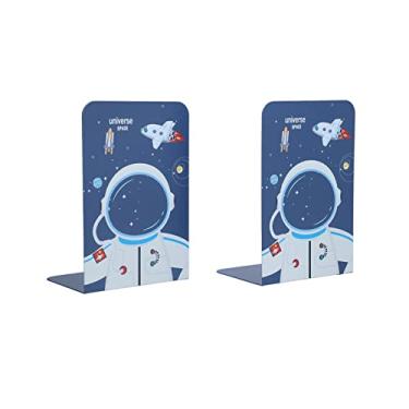 Imagem de CUOFYUNL 2 Pcs Bookends Estudante Exame Papel Classificação Livro Arquivo Armazenamento Extremidades do Livro (Imprimir 3)