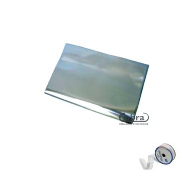 Imagem de Kit Saco PP 17x35cm Com 100 Unidades + Fita Cetim Impressa/Voal 22mm x 10 Metros