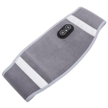 Imagem de Ymiko Cinto de Aquecimento Elétrico Com Função de Vibração para Alívio Dor Lombar e Abdominal, Envoltório de Terapia Quente Ajustável para Suporte Lombar