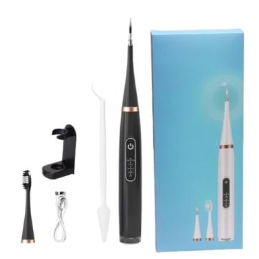 Imagem de Escova de dentes elétrica 2 em 1, que protege a saúde bucal.(3 kit,Preto)