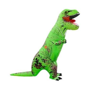 Imagem de Fantasia Inflável De Dinossauro T-Rex Para Adultos E Crianças 2023 Fes