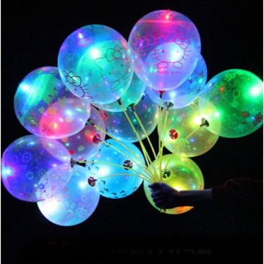 Imagem de Balões de iluminação LED 100 unidades para decoração de festas e casamentos