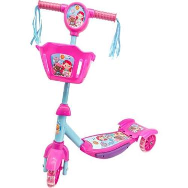 Imagem de Patinete Sereia com LUZ, Som e Cesta - DM Radical