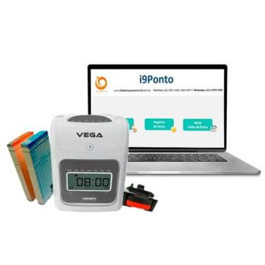 Imagem de Relógio de Ponto Cartográfico Henry Vega com Controle de Ponto