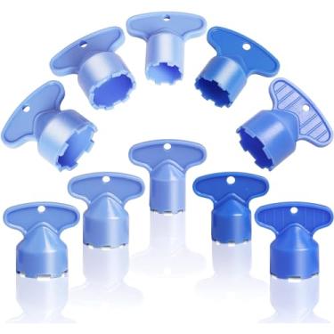 Imagem de Chave de Remoção Aerador Torneira Cache com 10 Unidades Chaves Pia Recessado para Aeradores Ferramenta Plástico ABS a Maioria dos