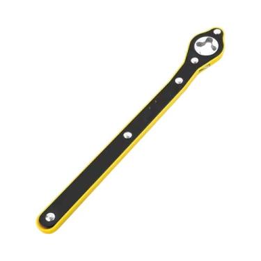 Imagem de Chave de catraca Auto Jack, Chave de Jack para carro | Chave de catraca tipo tesoura que economiza trabalho | Chave de catraca giratória de 360 ​​graus, chave de roda de porca de carro para macaco de