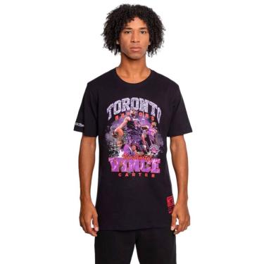 Imagem de Camiseta Mitchell & Ness Toronto Raptors Vince Carter
