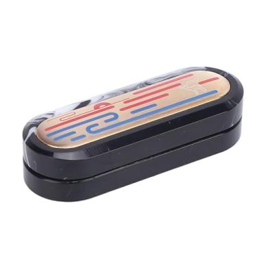 Imagem de SIWOTED Push Card Slider Stress Relief Descompression Toy Tamanho de bolso Metal Fingertip Slider Toy para relaxamento